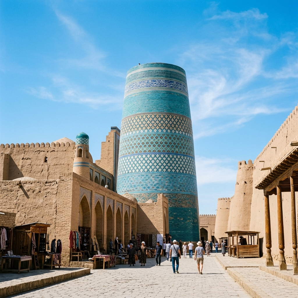 Khiva Fortresses Tour with Ayaz Kala Yurt Camp Tour